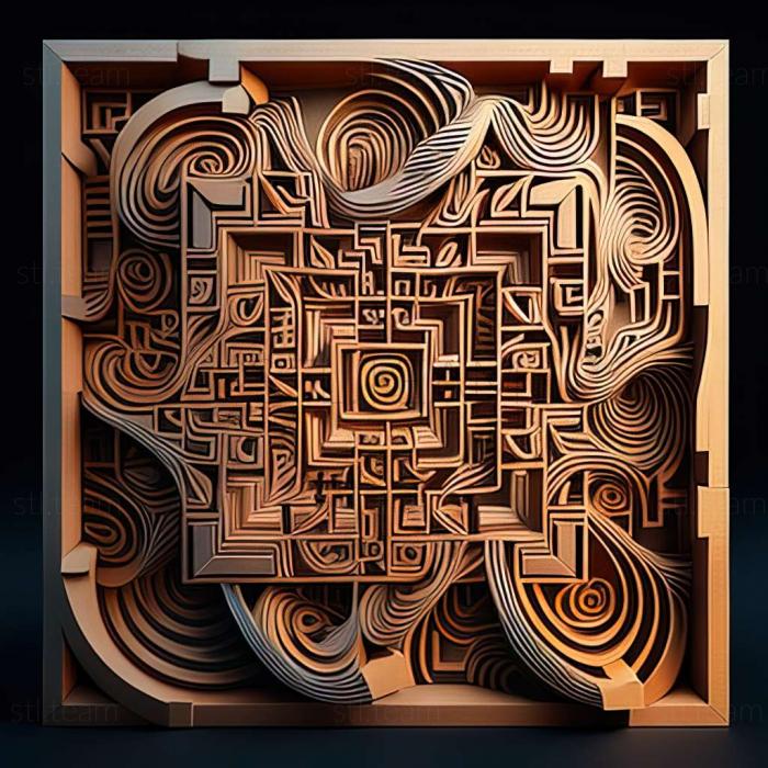 3D model labyrinth (STL)